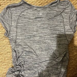 Grey lulu top